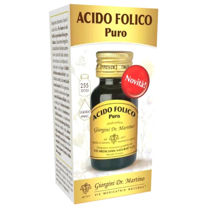 ACIDO FOLICO PURO ANALC 30ML ACIDO FOLICO PURO ANALC 30ML
