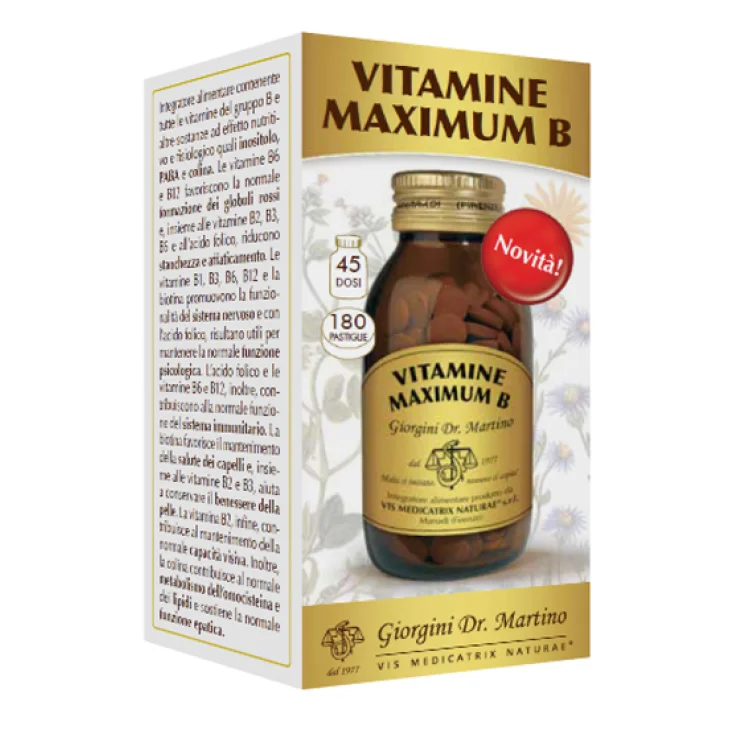 VITAMINE MAXIMUM B 180PAST VITAMINE MAXIMUM B 180PAST