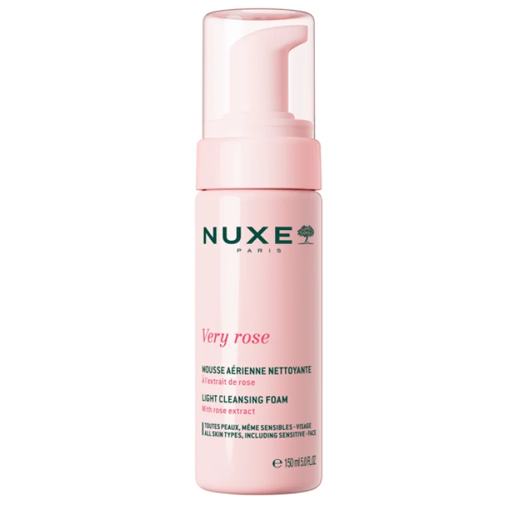 Nuxe Very Rose Mousse Detergente Viso 150 ml Nuxe Very Rose Mousse Detergente Viso 150 ml