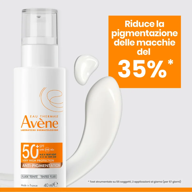 Av&egrave;ne FLUIDO ANTI-MACCHIE Protezione molto alta SPF 50+ 40 ml