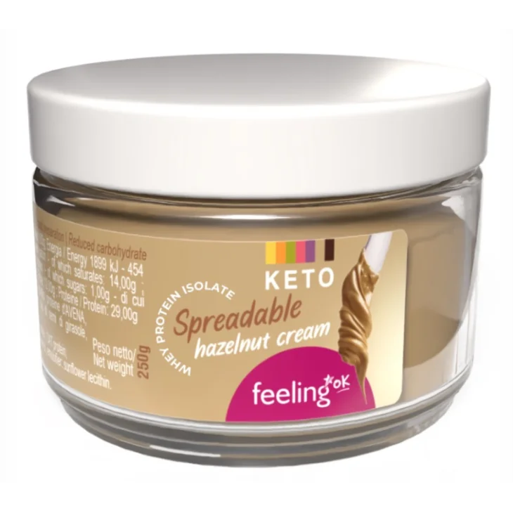 FeelingOk crema Spalmabile Alla Nocciola 250 g FeelingOk crema Spalmabile Alla Nocciola 250 g