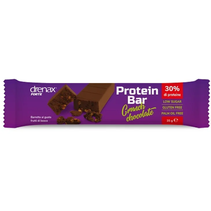 Drenax Forte Protein Bar Barretta Frutti di Bosco 35 g