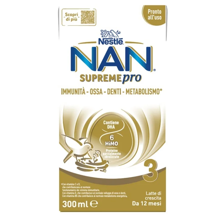 Nestl&egrave; NAN Supreme Pro 3 Latte Liquido 300 ml