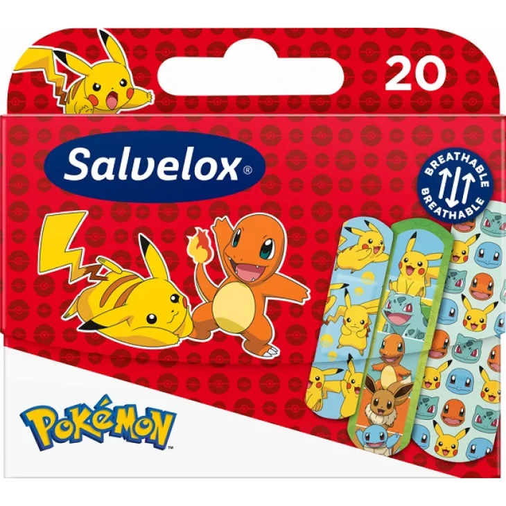 SALVELOX POKEMON CEROTTO 20PZ SALVELOX POKEMON CEROTTO 20PZ