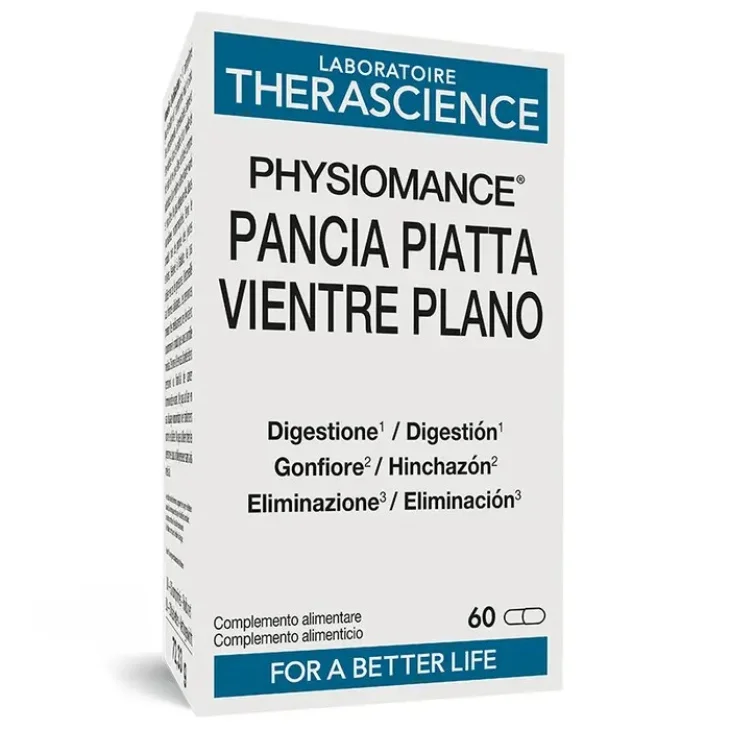 Physiomance Pancia Piatta per Gonfiore e Meteorismo 60 Capsule