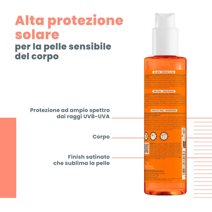 Av&egrave;ne Eau Thermale Olio Solare Alta protezione SPF30 200 ml