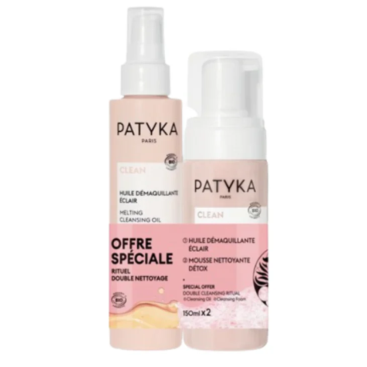 PATYKA Duo Doppia Detersione Olio 150 ml + Schiuma 150 ml