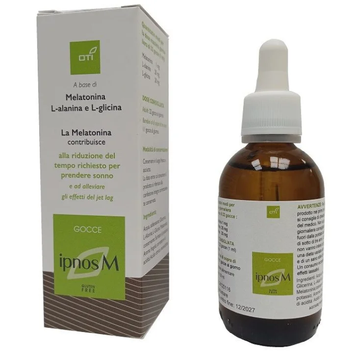 Oti Ipnos M Gocce Melatonina L-Alanina L-Glicina 50 ml