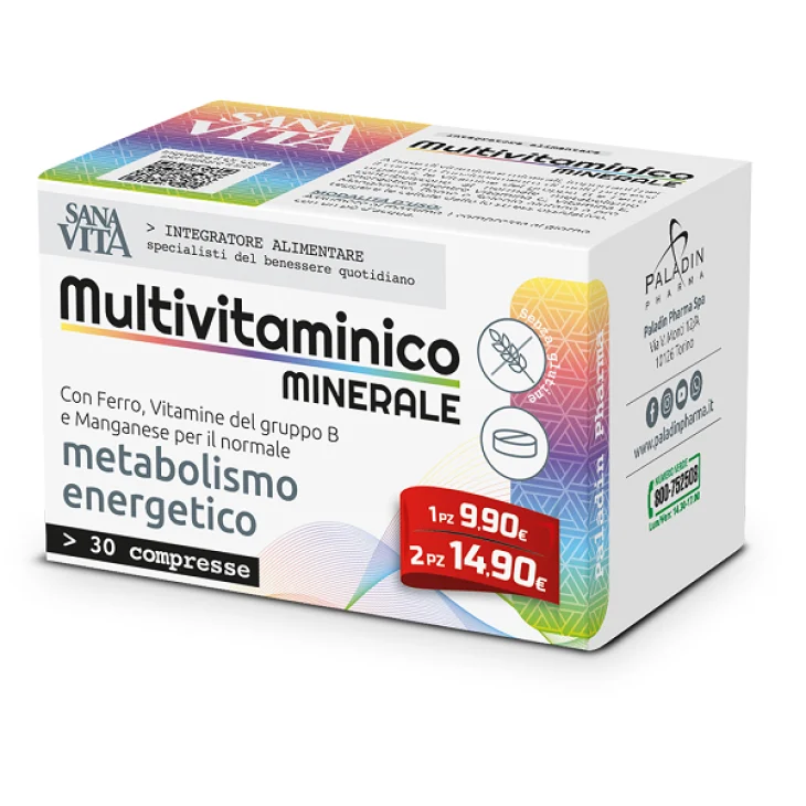 SANAVITA MULTIVIT MINER 30CPR SANAVITA MULTIVIT MINER 30CPR