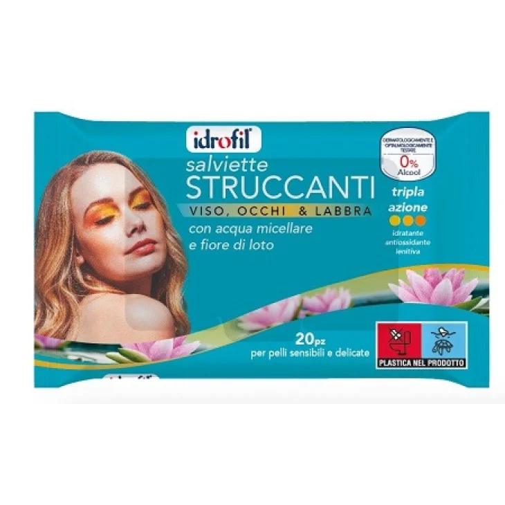 SALVIETTE STRUCCANTI ACQ MIC 20P SALVIETTE STRUCCANTI ACQ MIC 20P