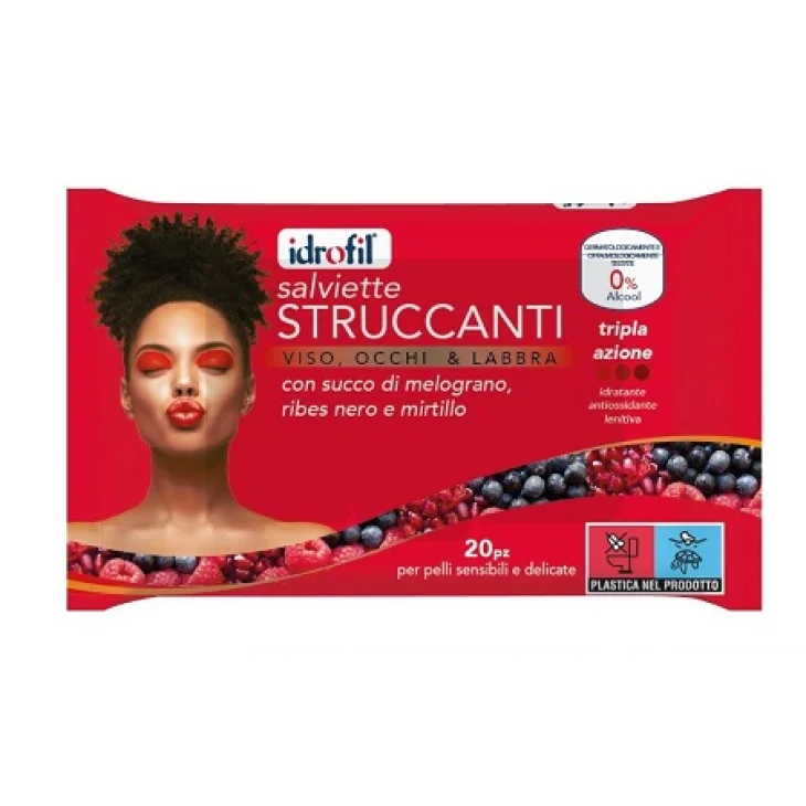 SALVIETTE STRUCCANTI MELOGR 20PZ SALVIETTE STRUCCANTI MELOGR 20PZ