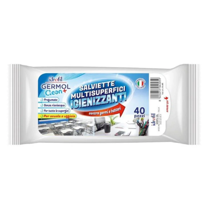 SALVIETTINE IGIEN SUPERFICI 40PZ