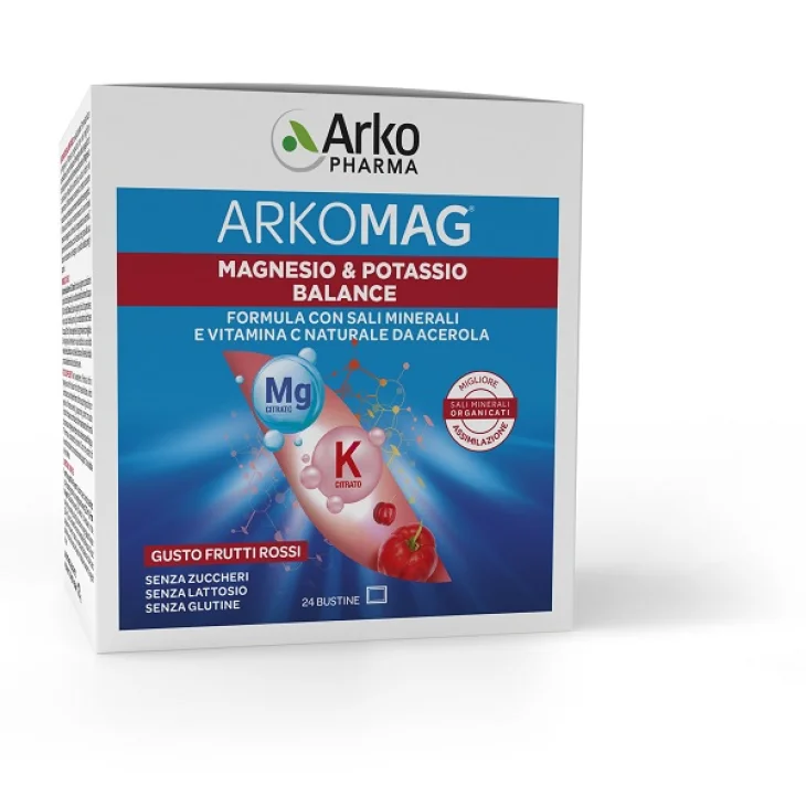 ARKOMAG MAGNESIO & POTASSIO BALANCE 24 BUSTINE ARKOMAG MAGNESIO & POTASSIO BALANCE 24 BUSTINE
