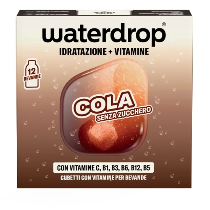 Waterdrop Microdrink Cola Bevanda Vitaminica Zero Zuccheri 12 Cubetti Waterdrop Microdrink Cola Bevanda Vitaminica Zero Zuccheri 12 Cubetti