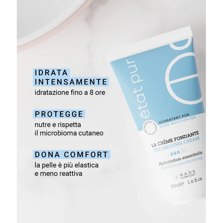 Etat Pur Melting Cream Idratazione Essenziale Viso e Collo Crema Fondente 50 ml