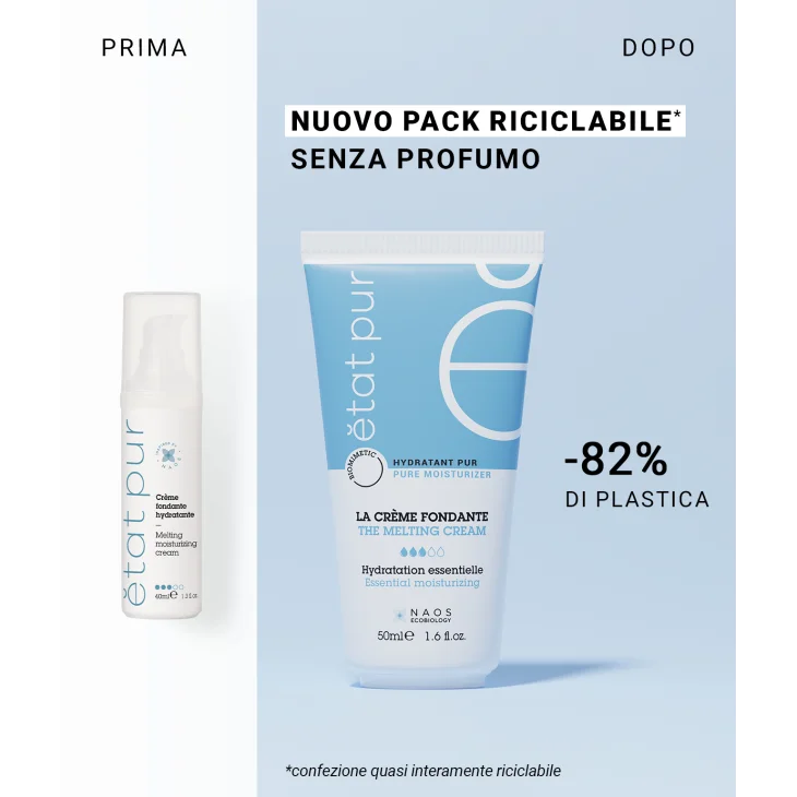 Etat Pur Melting Cream Idratazione Essenziale Viso e Collo Crema Fondente 50 ml
