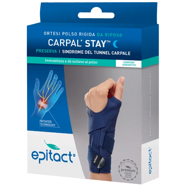 Epitact Carpal' Stay Ortesi da Riposo Mano Destra Taglia L