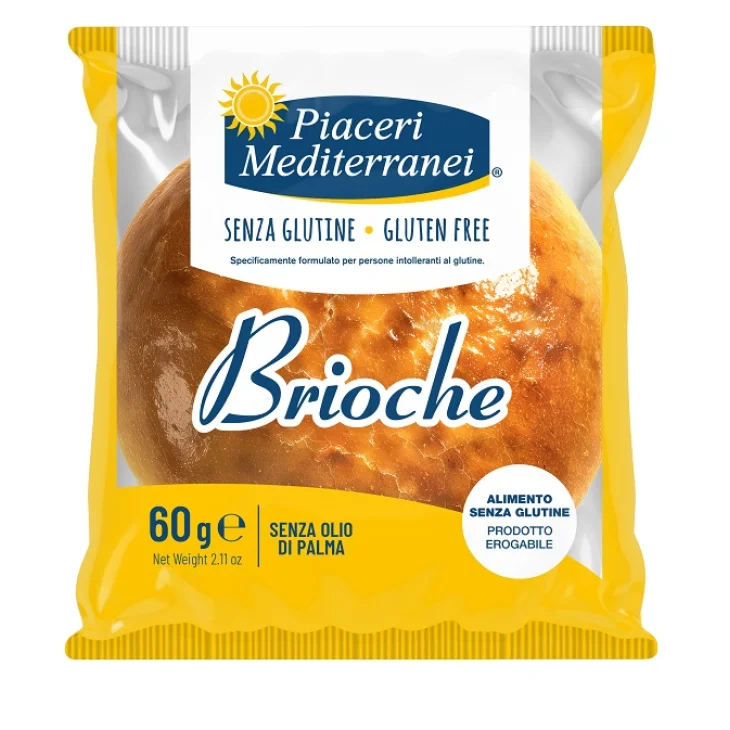 Piaceri Mediterranei Brioche senza Glutine 60 g