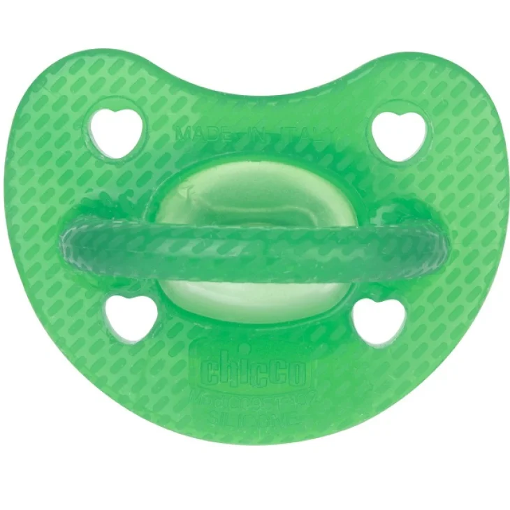 Chicco Gommotto Luxe Fluo 6-16 m Verde 1 Pezzo Chicco Gommotto Luxe Fluo 6-16 m Verde 1 Pezzo
