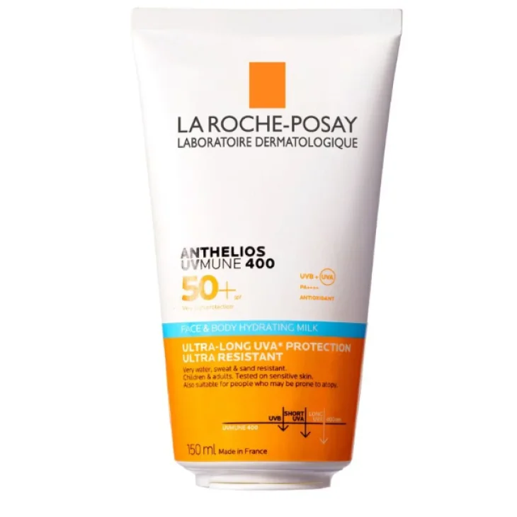 La Roche-Posay Anthelios UVMune Latte Bambini e Adulti SPF50+ Viso e Corpo 150 ml