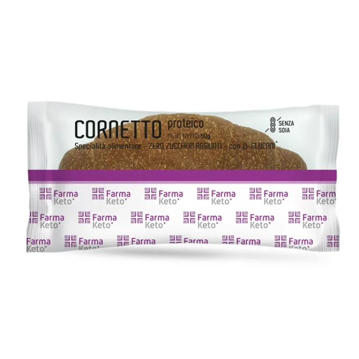 Farmaketo Cornetto Proteico Dietetico 50 grammi Farmaketo Cornetto Proteico Dietetico 50 grammi
