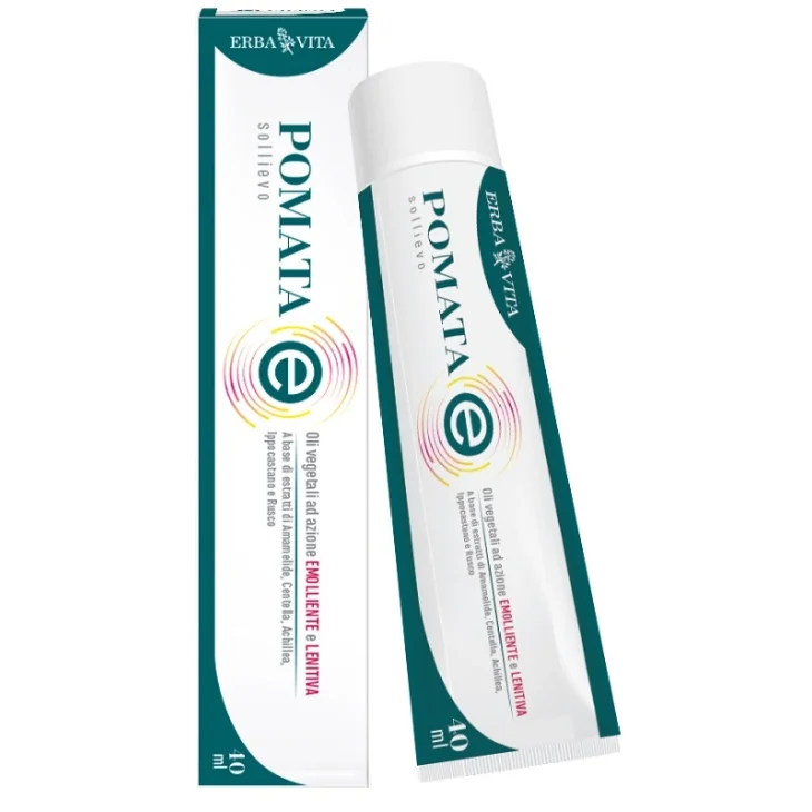 Erba Vita Pomata AIAB Emolliente e Lenitiva Crema 40 ml Erba Vita Pomata AIAB Emolliente e Lenitiva Crema 40 ml