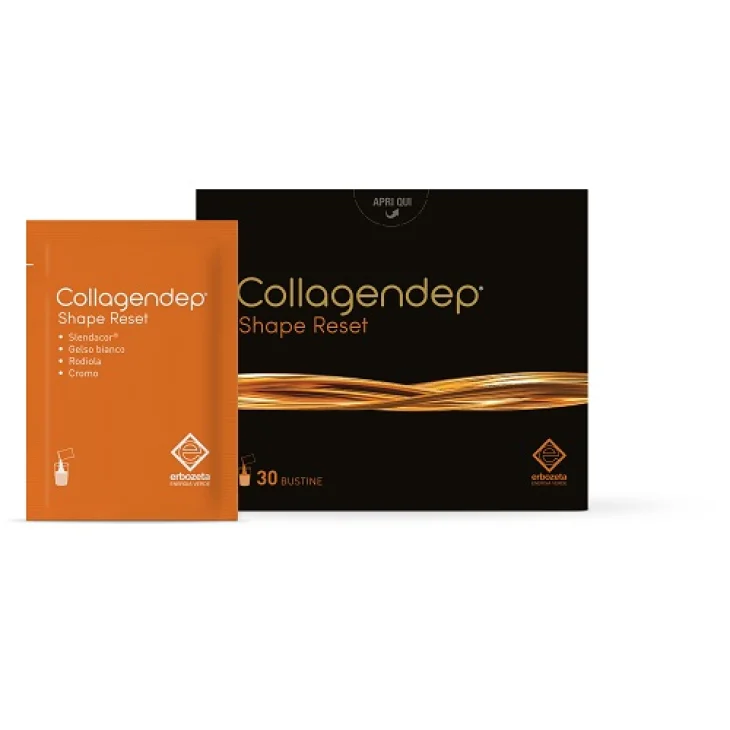 Collagendep Shape Reset integratore per il Metabolismo dei Carboidrati 30 bustine Collagendep Shape Reset integratore per il Metabolismo dei Carboidrati 30 bustine