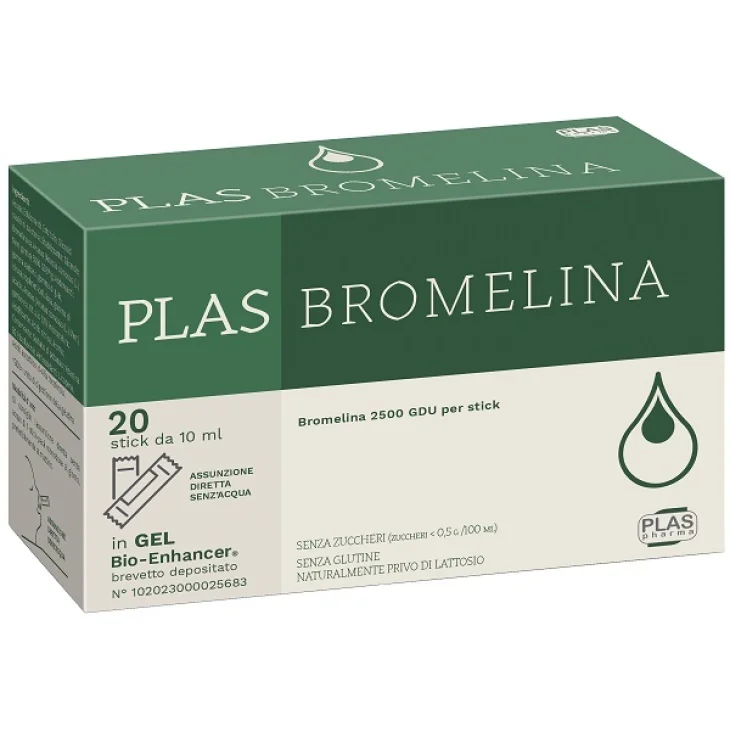 PLAS BROMELINA 20STICK PACK PLAS BROMELINA 20STICK PACK