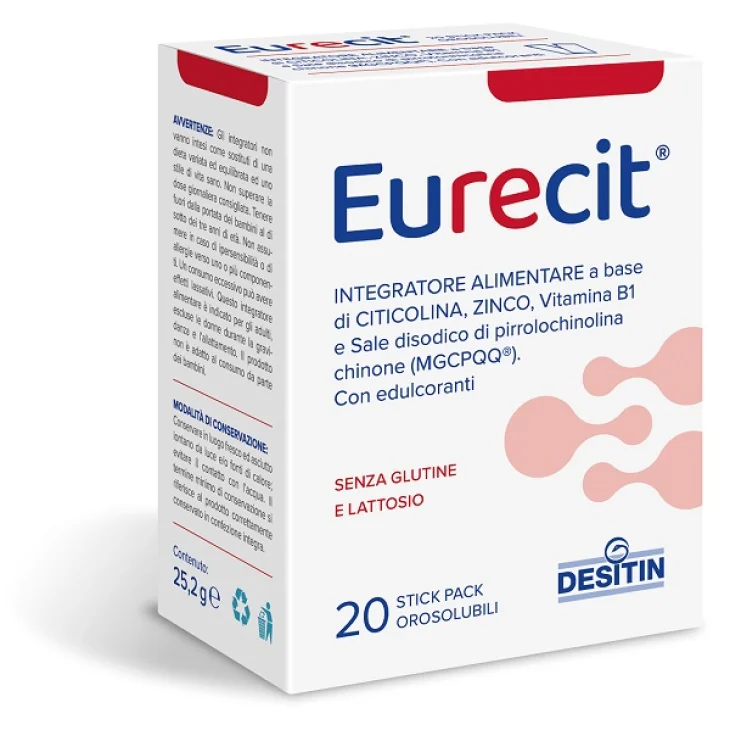 EURECIT 20STICK PACK OROSOLUB EURECIT 20STICK PACK OROSOLUB