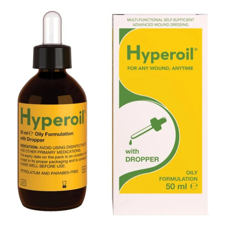 Holoil Hyperoil Olio Cicatrizzante per Lesioni Cutanee Iperico 50 ml Holoil Hyperoil Olio Cicatrizzante per Lesioni Cutanee Iperico 50 ml