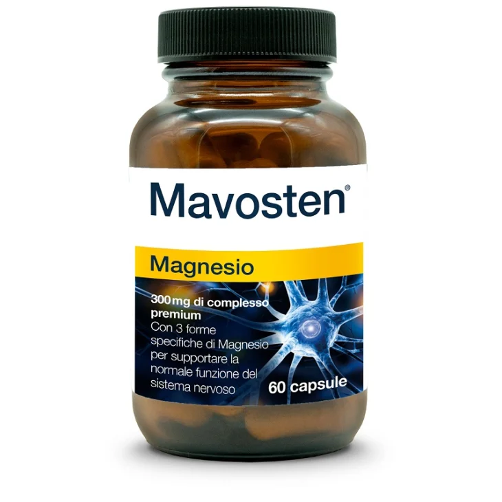 Mavosten Integratore di Magnesio Per il Benessere dell'Organismo 60 Capsule Mavosten Integratore di Magnesio Per il Benessere dell'Organismo 60 Capsule