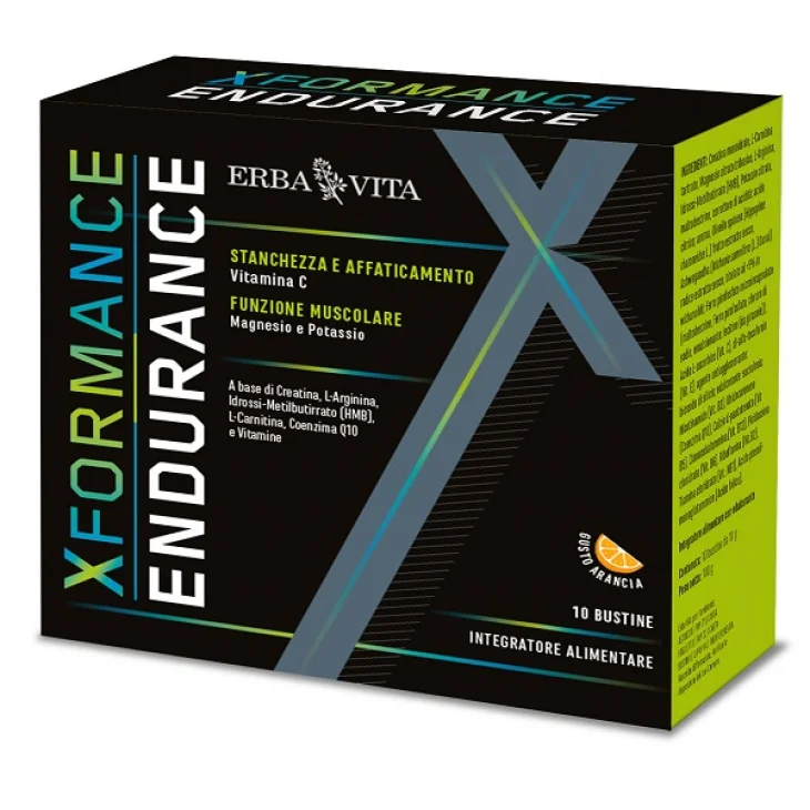 Erba Vita Xformance Endurance L-Carnitina 10 bustine