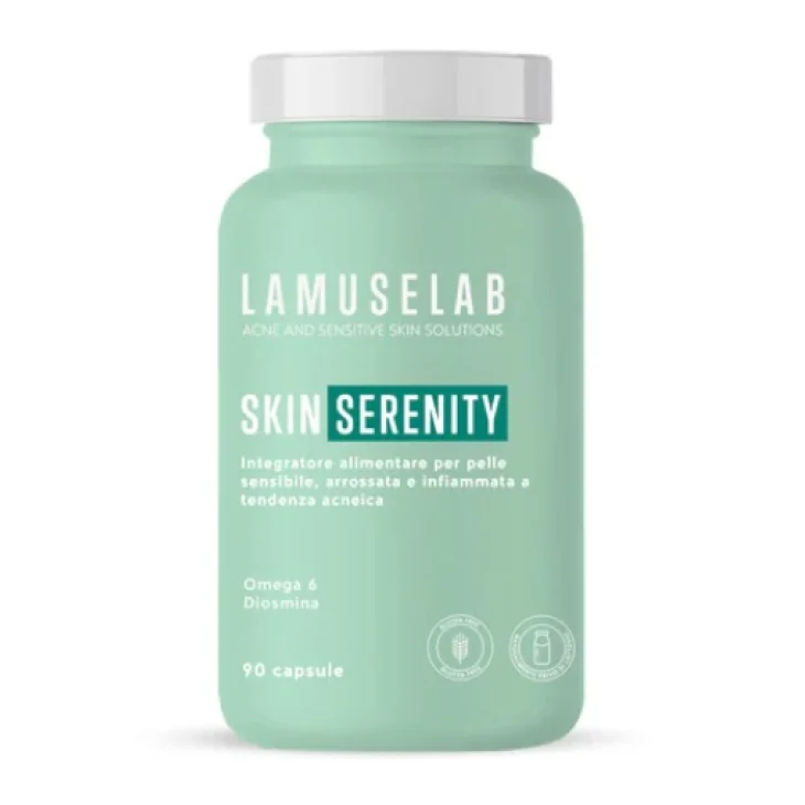 Lamuselab Skin Serenity Integratore Alimentare per Microcircolo e Pelle 90 Capsule