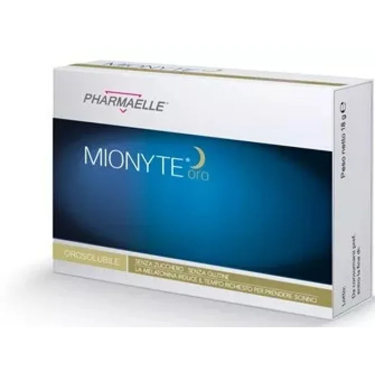 Pharmaelle Mionyte Oro Integratore Melatonina Sonno 30 Compresse Orosolubili