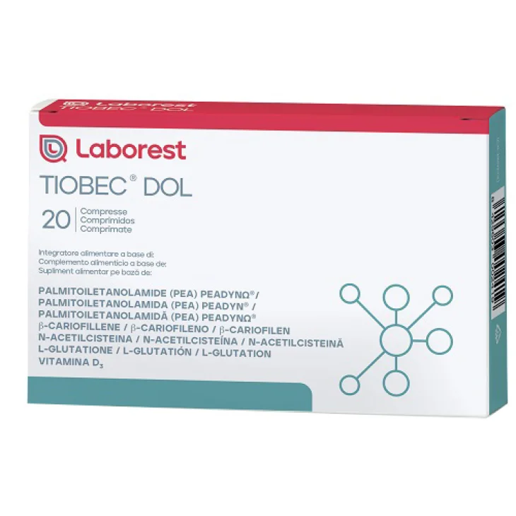 Tiobec Dol Integratore Alimentare per lo Stress Ossidativo 20 Compresse
