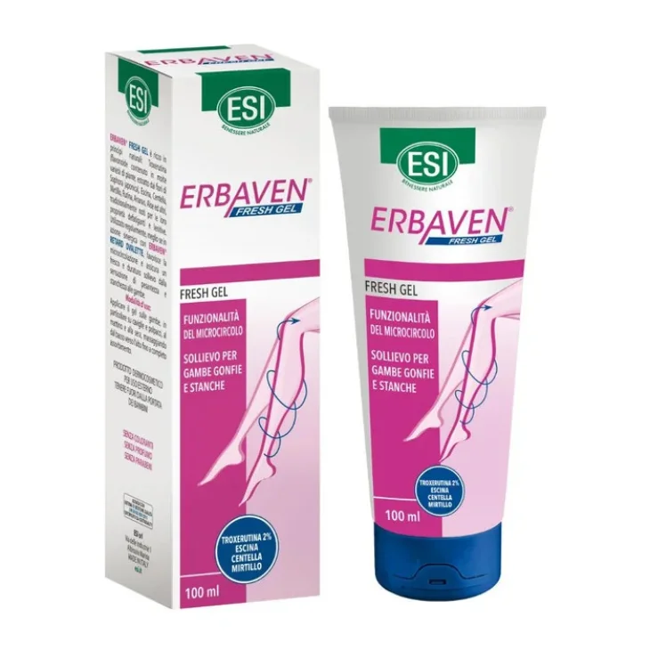Esi Erbaven Fresh Gel Sollievo Gambe Stanche 100 ml Esi Erbaven Fresh Gel Sollievo Gambe Stanche 100 ml
