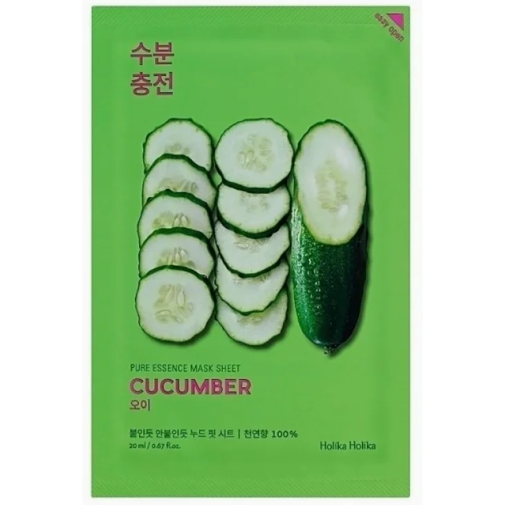 Holika Holika Pure Essence Mask Sheet Cucumber Anti Impurit&agrave; 20 ml