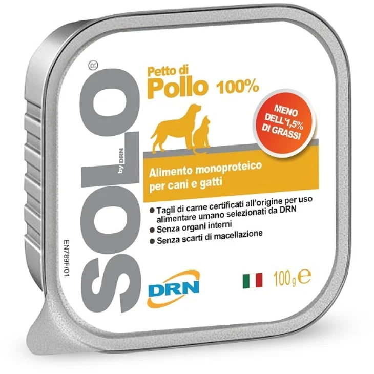 SOLO PETTO DI POLLO 100 G SOLO PETTO DI POLLO 100 G