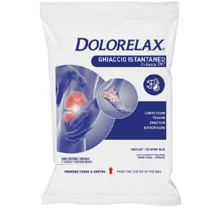 Dolorelax Ghiaccio Istantaneo Impacco Freddo Analgesico 1 Busta Dolorelax Ghiaccio Istantaneo Impacco Freddo Analgesico 1 Busta