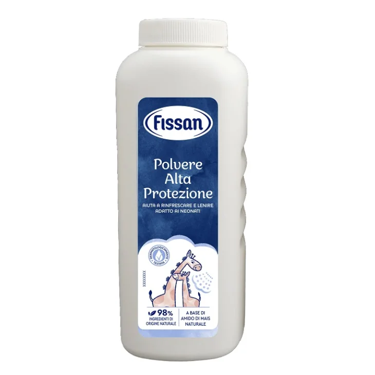 Fissan Polvere Alta Protezione per Irritazioni e Rossori della Pelle di Bambini e Neonati 200 g Fissan Polvere Alta Protezione per Irritazioni e Rossori della Pelle di Bambini e Neonati 200 g