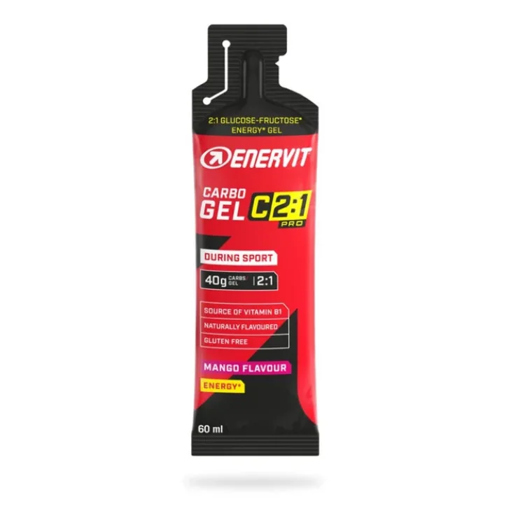 Enervit C2:1 Carbo Gel Energetico per Sport Gusto Mango 60 ml