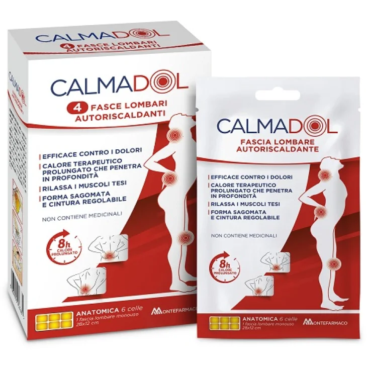 CALMADOL FASCIA LOMBARE 4PZ CALMADOL FASCIA LOMBARE 4PZ