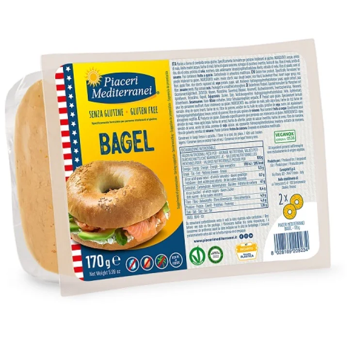 PIACERI MEDITERRANEI BAGEL 170 G