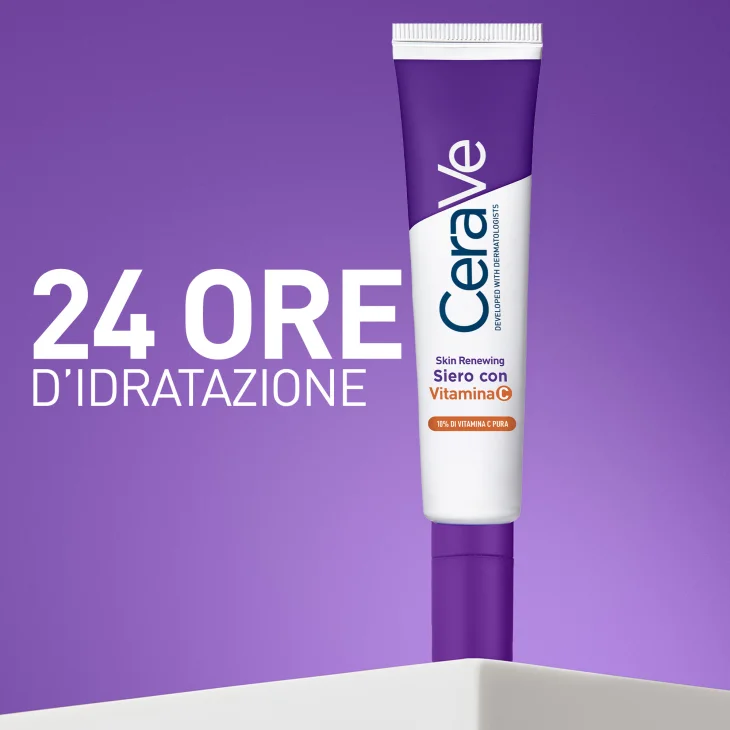 CeraVe Skin Renewing Siero Vitamina C Per i Primi Segni dell'Et&agrave; 30 ml
