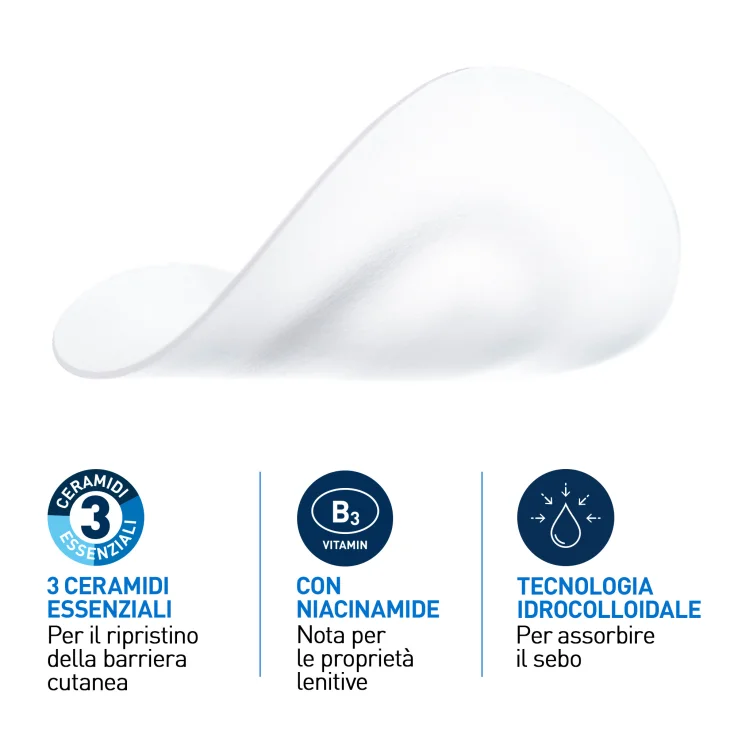 CeraVe Patches Idrocolloidali Anti Brufoli Per Pelli a Tendenza Acneica Trasparenti e Invisibili sulla Pelle 22 pezzi