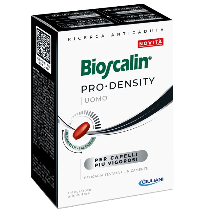 Bioscalin Pro Density Uomo Integratore Per Capelli pi&ugrave; Forti 30 compresse