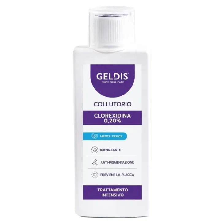 Geldis Collutorio Clorexidina 0,20% Aroma Menta Dolce 200 ml Geldis Collutorio Clorexidina 0,20% Aroma Menta Dolce 200 ml