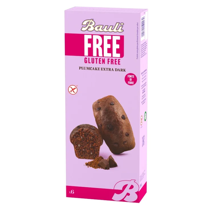 BAULI FREE PLUMCAKE EXTRA DARK 6 PEZZI DA 35 G BAULI FREE PLUMCAKE EXTRA DARK 6 PEZZI DA 35 G