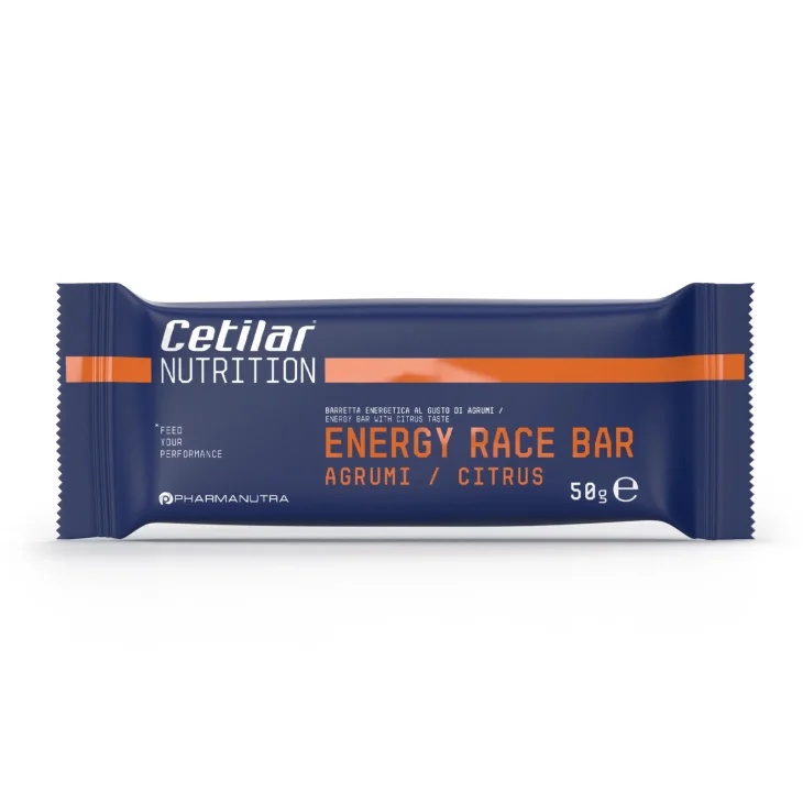 Cetilar Race Barretta Energetica Senza Glutine Vegetariana Agrumi 50g