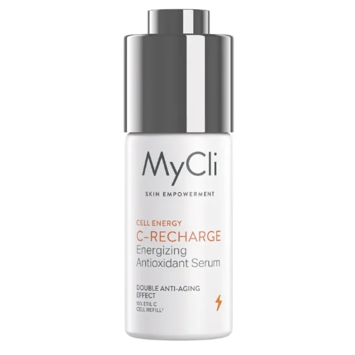 Mycli C-recharge Siero Energizzante Antiossidante Intensivo per Luminosit&agrave; Viso 15ml